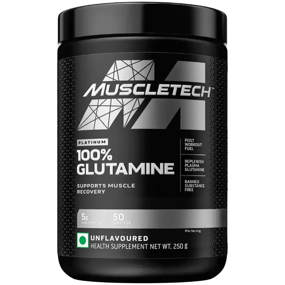 Platinum Glutamine Unflavoured 250 g MuscleTech