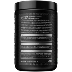 Platinum Glutamine Unflavoured 250 g MuscleTech