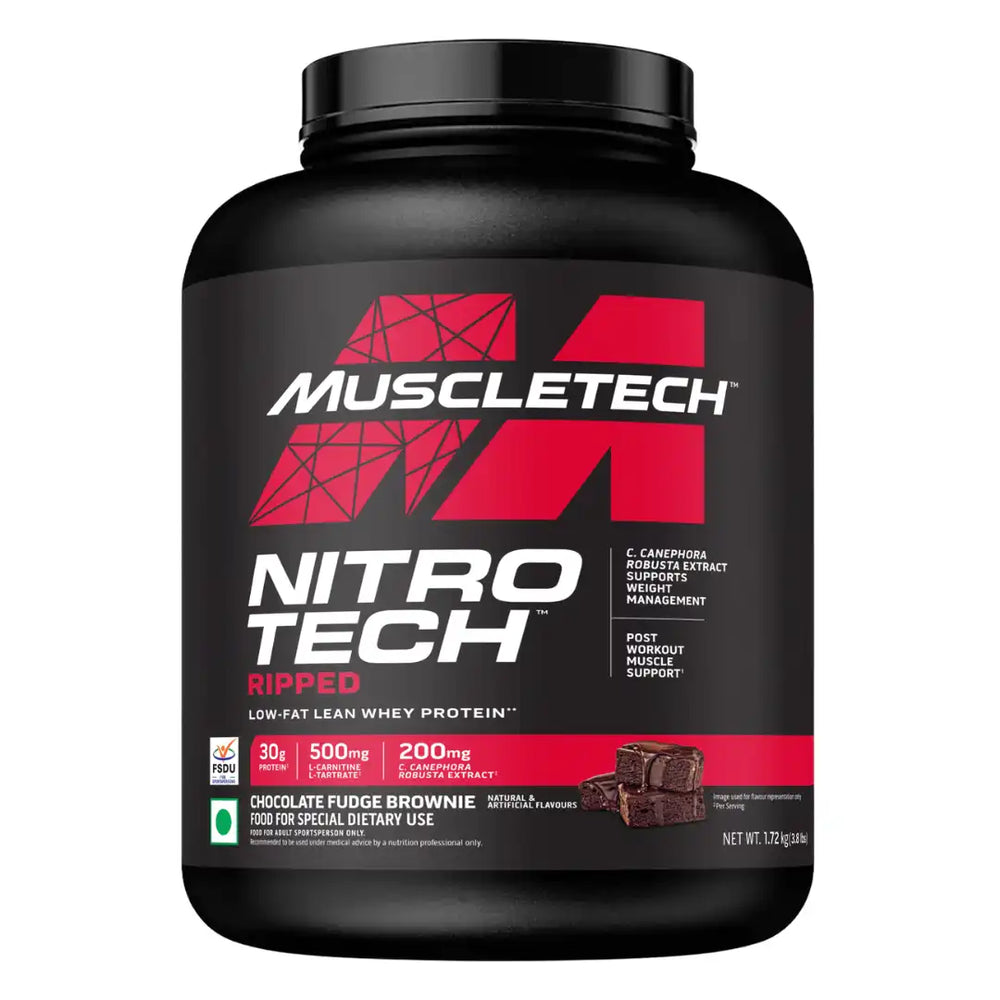 NitroTech Ripped Whey Protein MuscleTech
