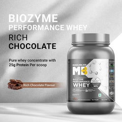 MuscleBlaze Biozyme Performance Whey Protein Powder