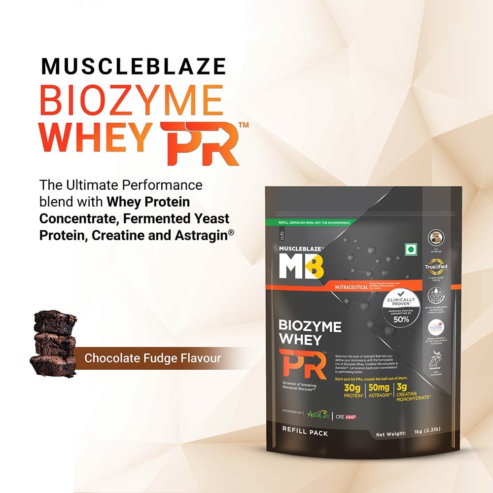 Biozyme Whey PR Protein Powder MuscleBlaze
