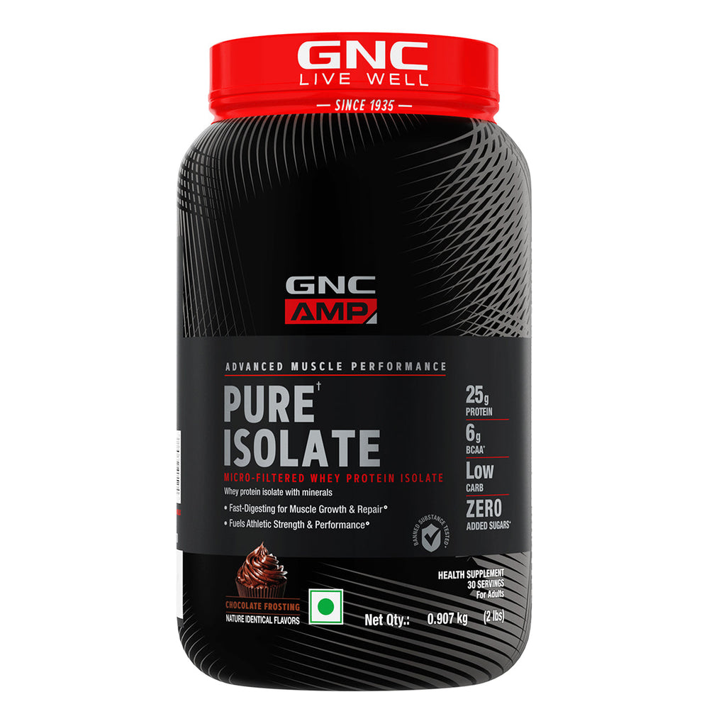 AMP Pure Isolate Whey Protein GNC