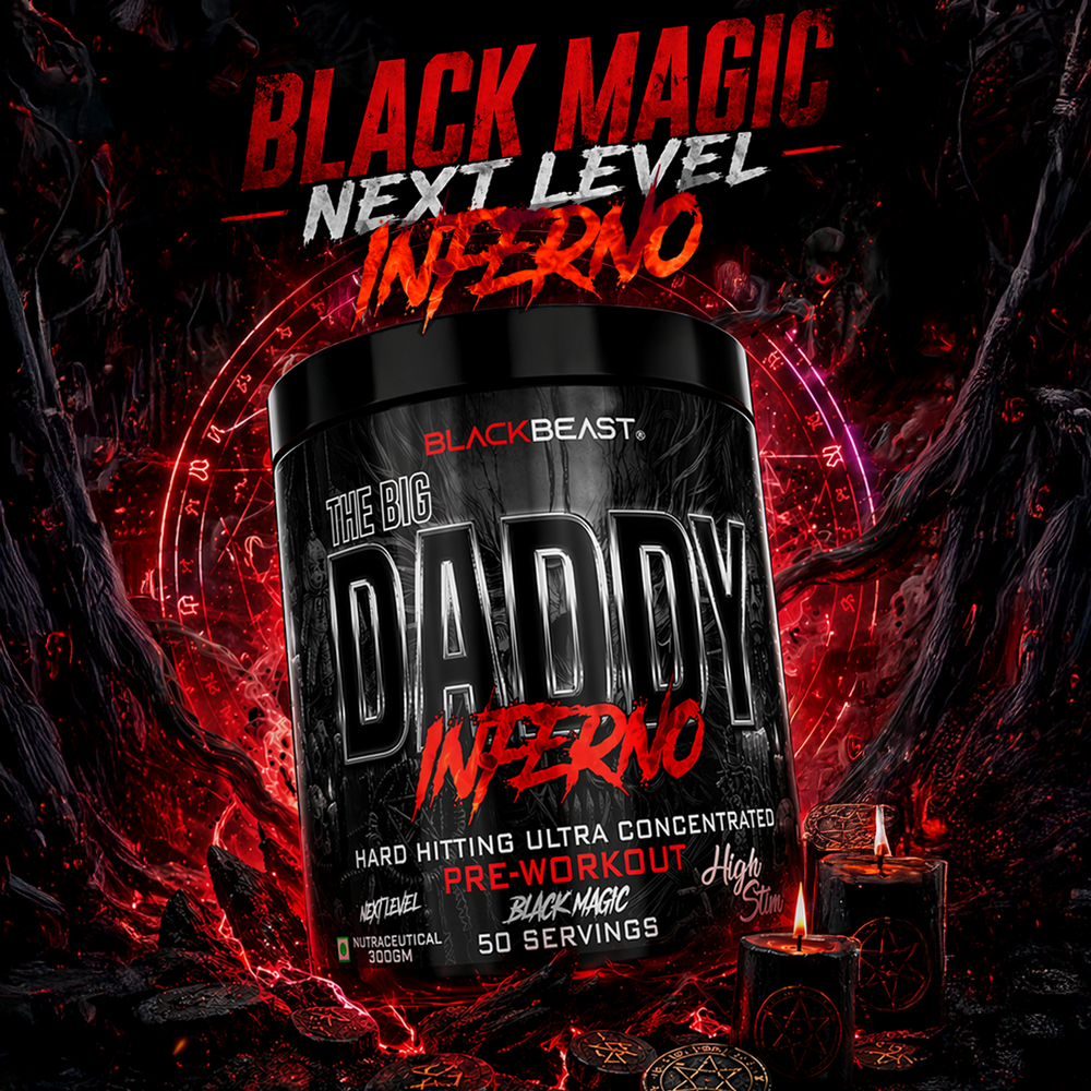 Black Beast The Big Daddy Inferno Preworkout Powder 300g