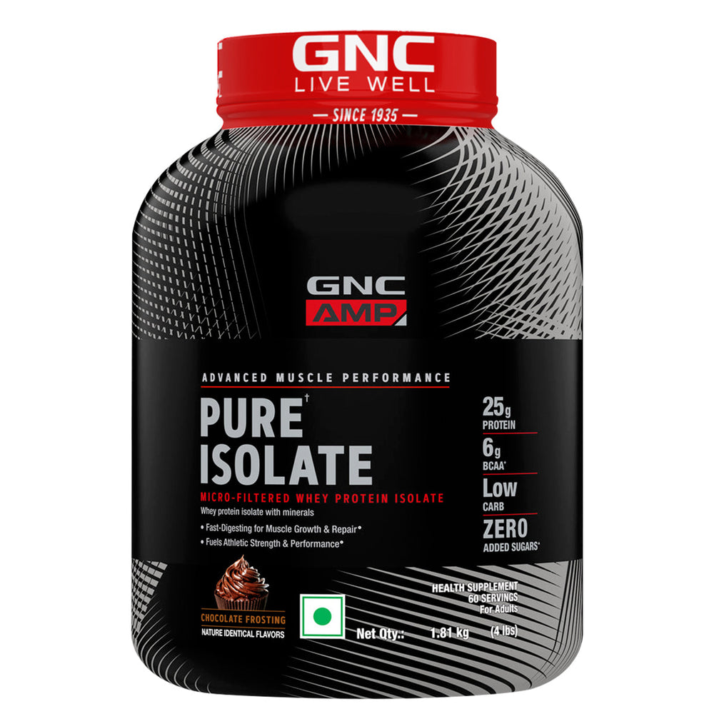 AMP Pure Isolate Whey Protein GNC