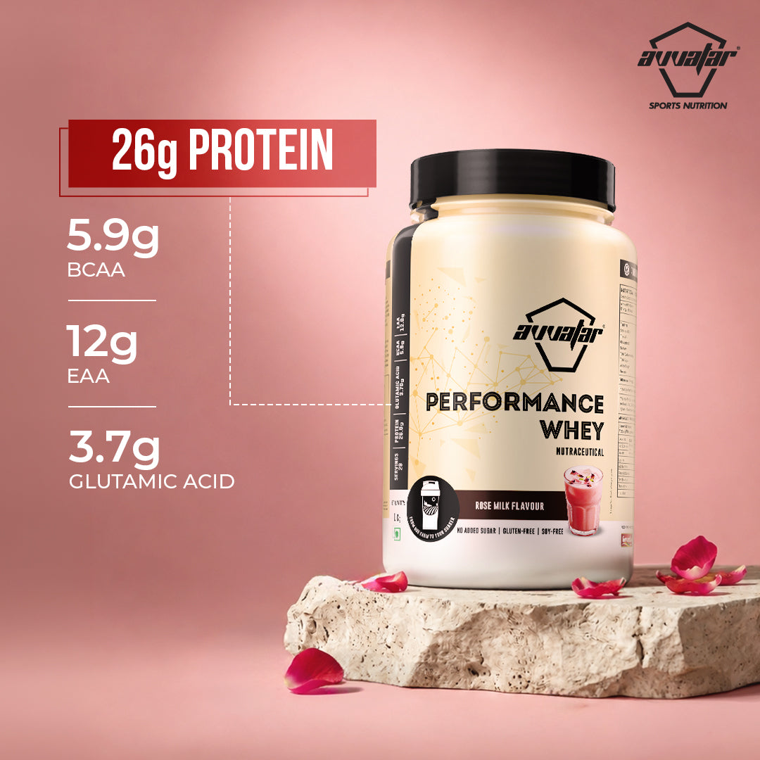 Avvatar 100% Performance Whey Protein Powder