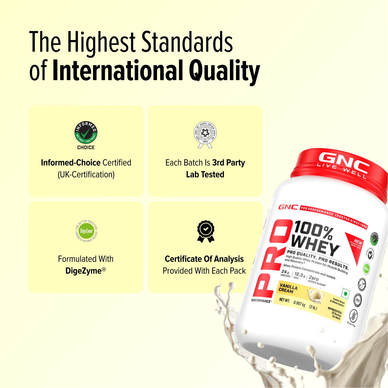 GNC Pro Performance 100% Whey