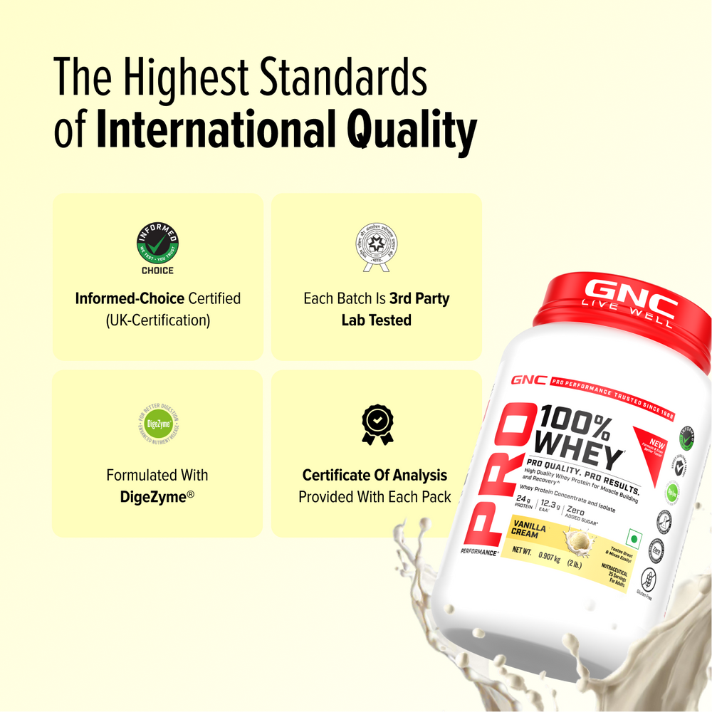 GNC Pro Performance 100% Whey
