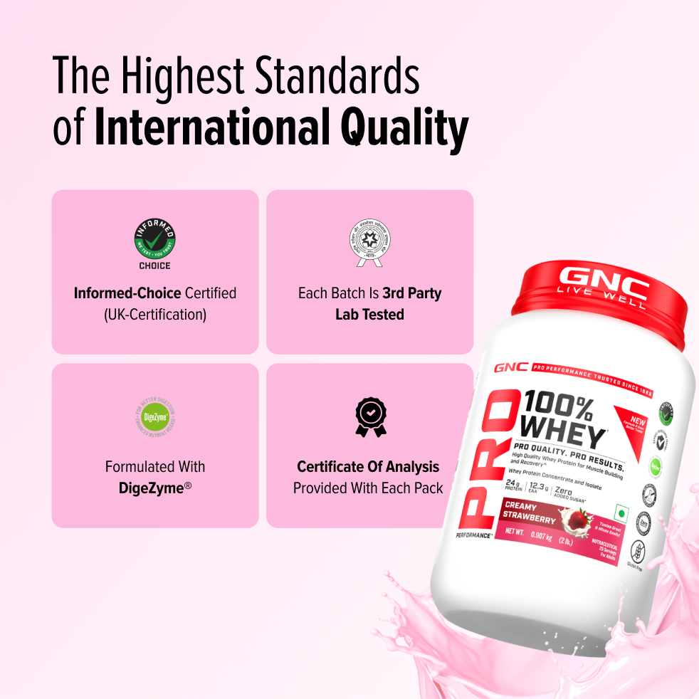 GNC Pro Performance 100% Whey