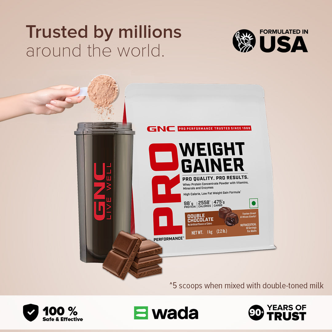 Pro Performance Weight Gainer Double Chocolate GNC