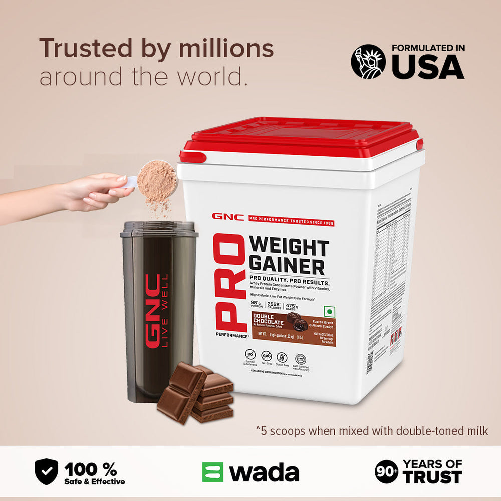 Pro Performance Weight Gainer Double Chocolate GNC