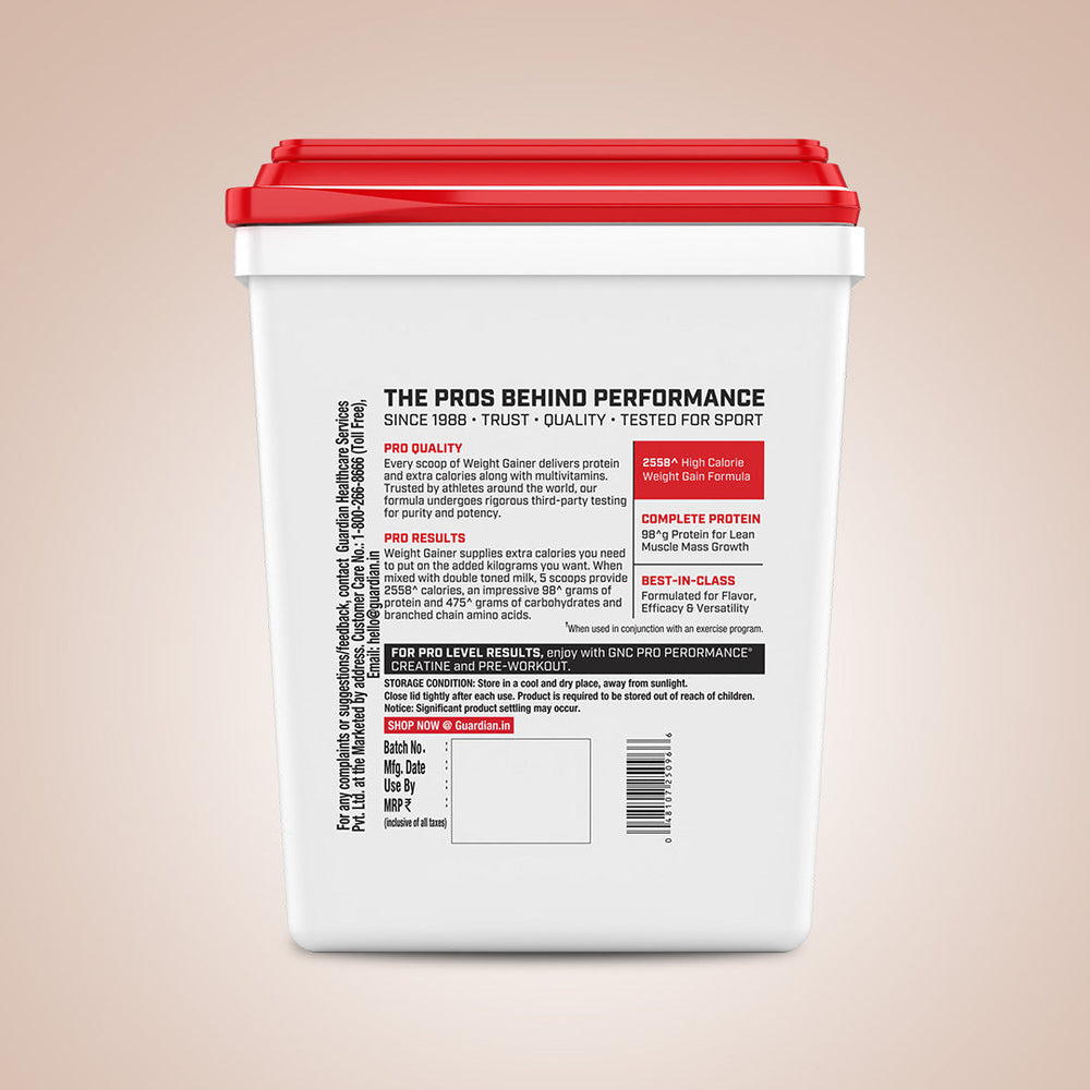 Pro Performance Weight Gainer Double Chocolate GNC