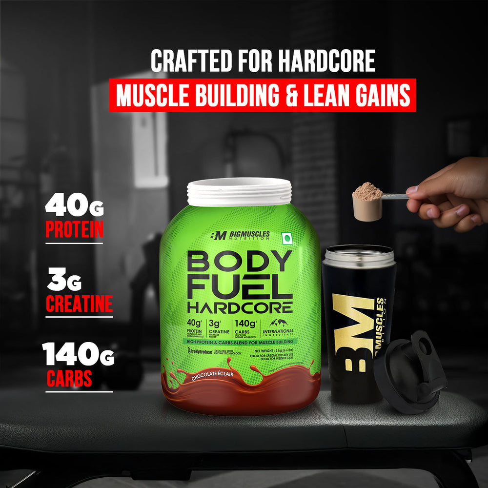 Body Fuel Hardcore Mass Gainer BigMuscles Nutrition