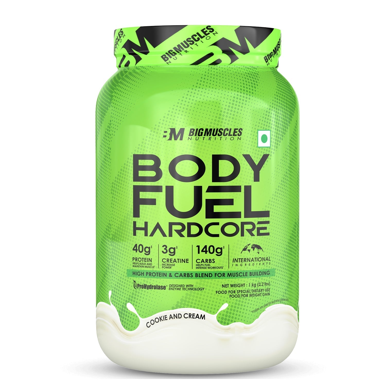 Body Fuel Hardcore Mass Gainer BigMuscles Nutrition