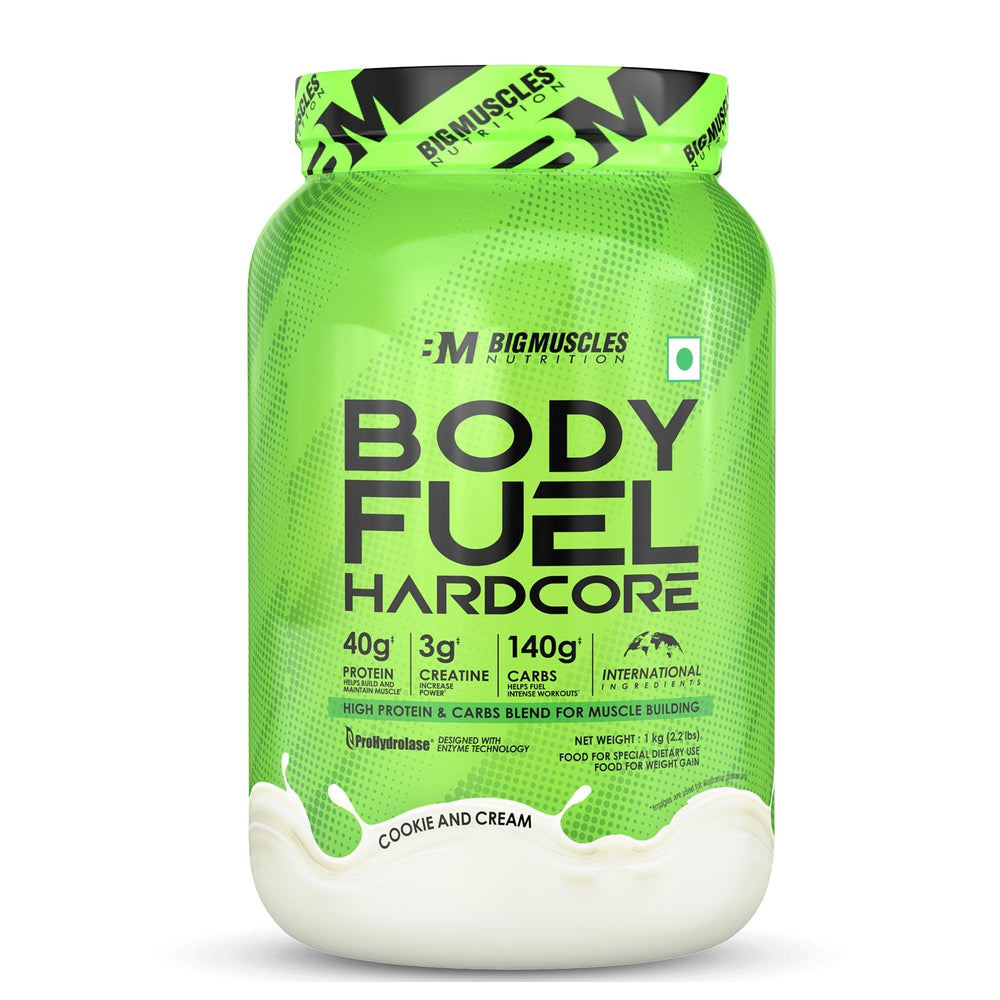 Body Fuel Hardcore Mass Gainer BigMuscles Nutrition