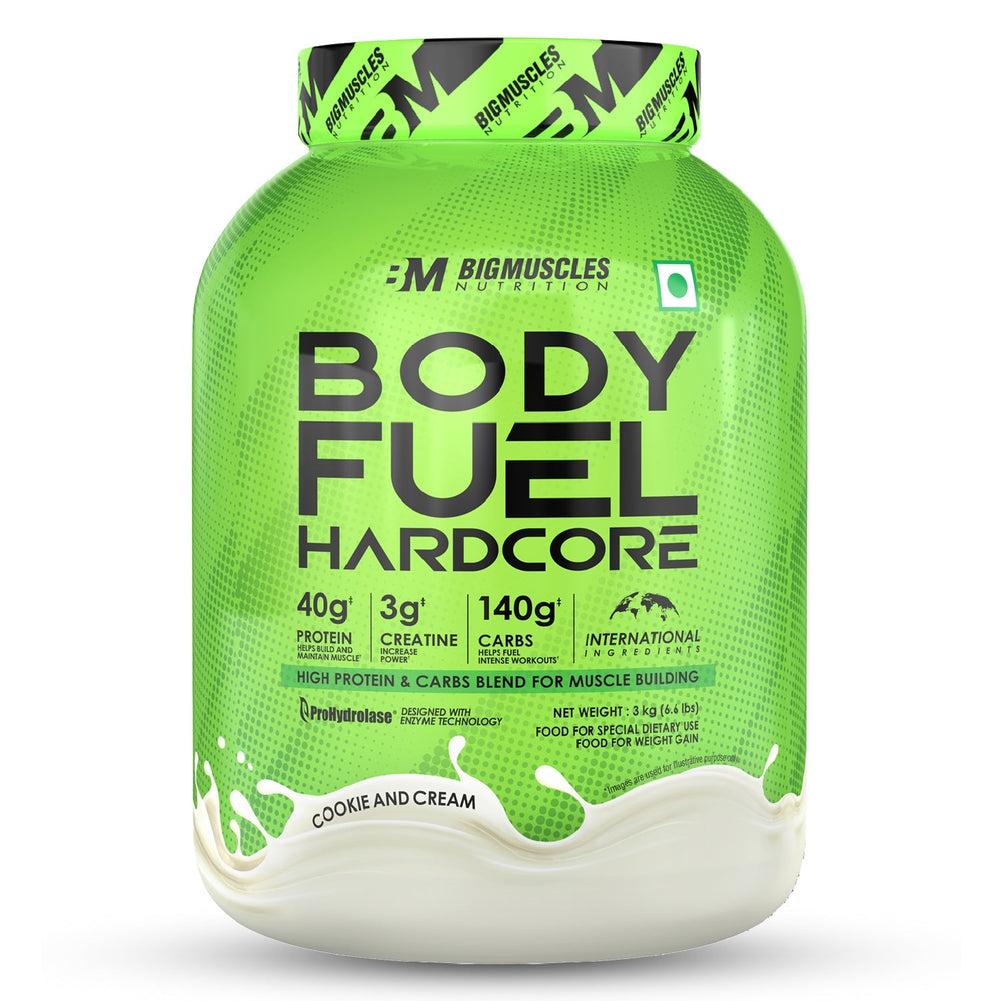 Body Fuel Hardcore Mass Gainer BigMuscles Nutrition