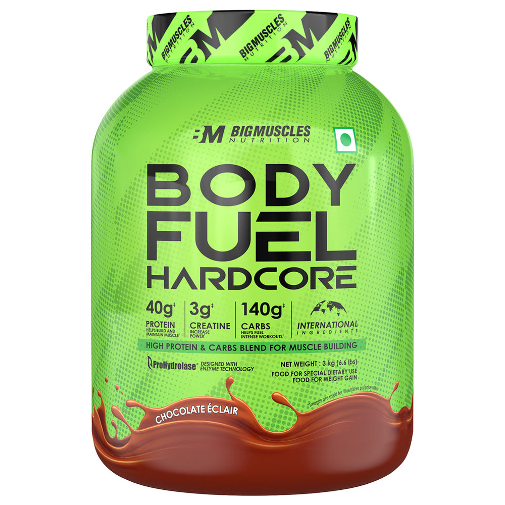 Body Fuel Hardcore Mass Gainer BigMuscles Nutrition