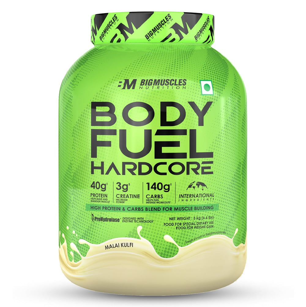 Body Fuel Hardcore Mass Gainer BigMuscles Nutrition