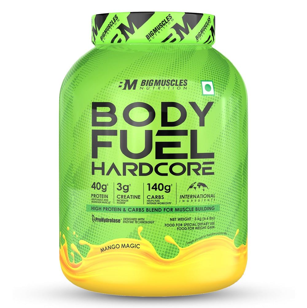 Body Fuel Hardcore Mass Gainer BigMuscles Nutrition