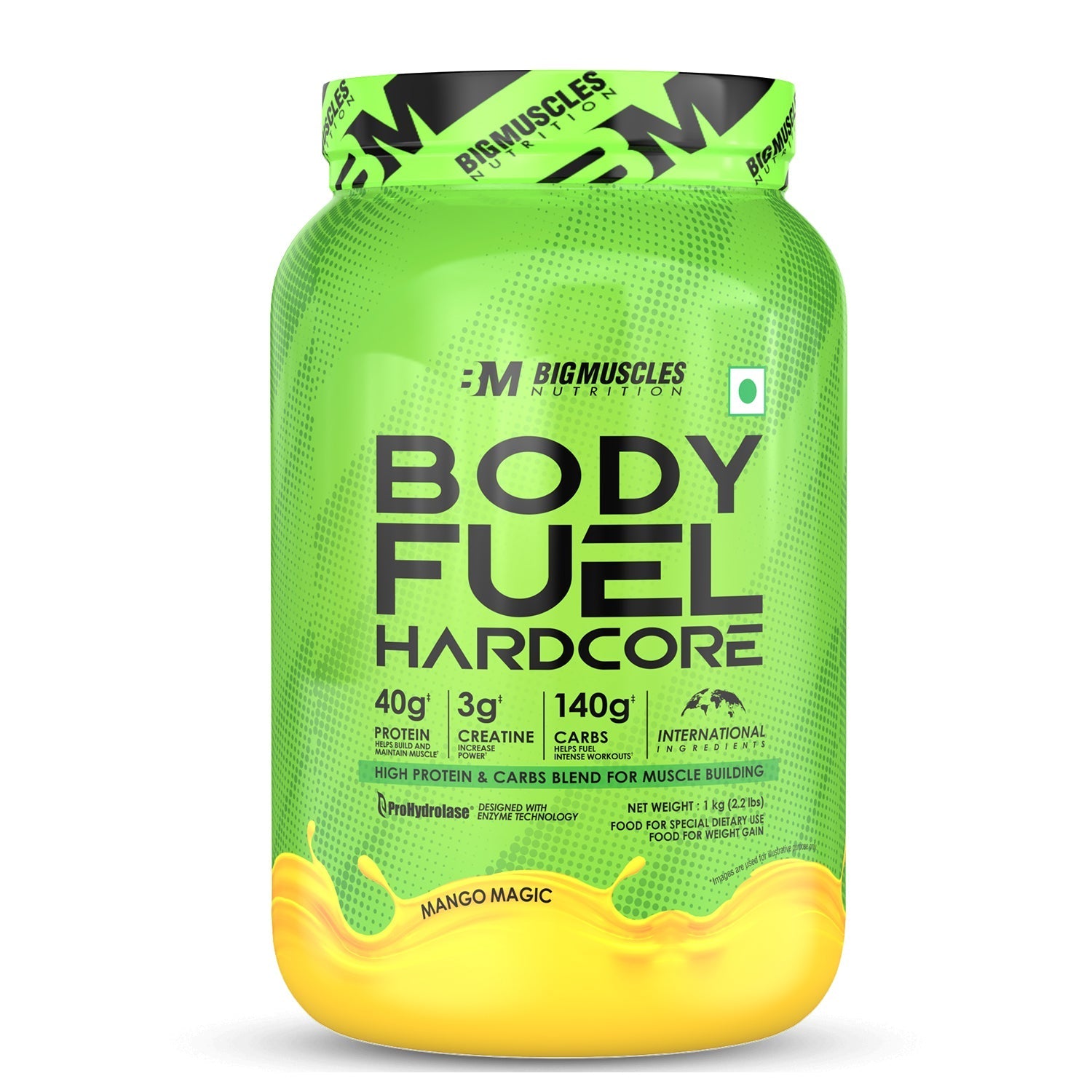 Body Fuel Hardcore Mass Gainer BigMuscles Nutrition