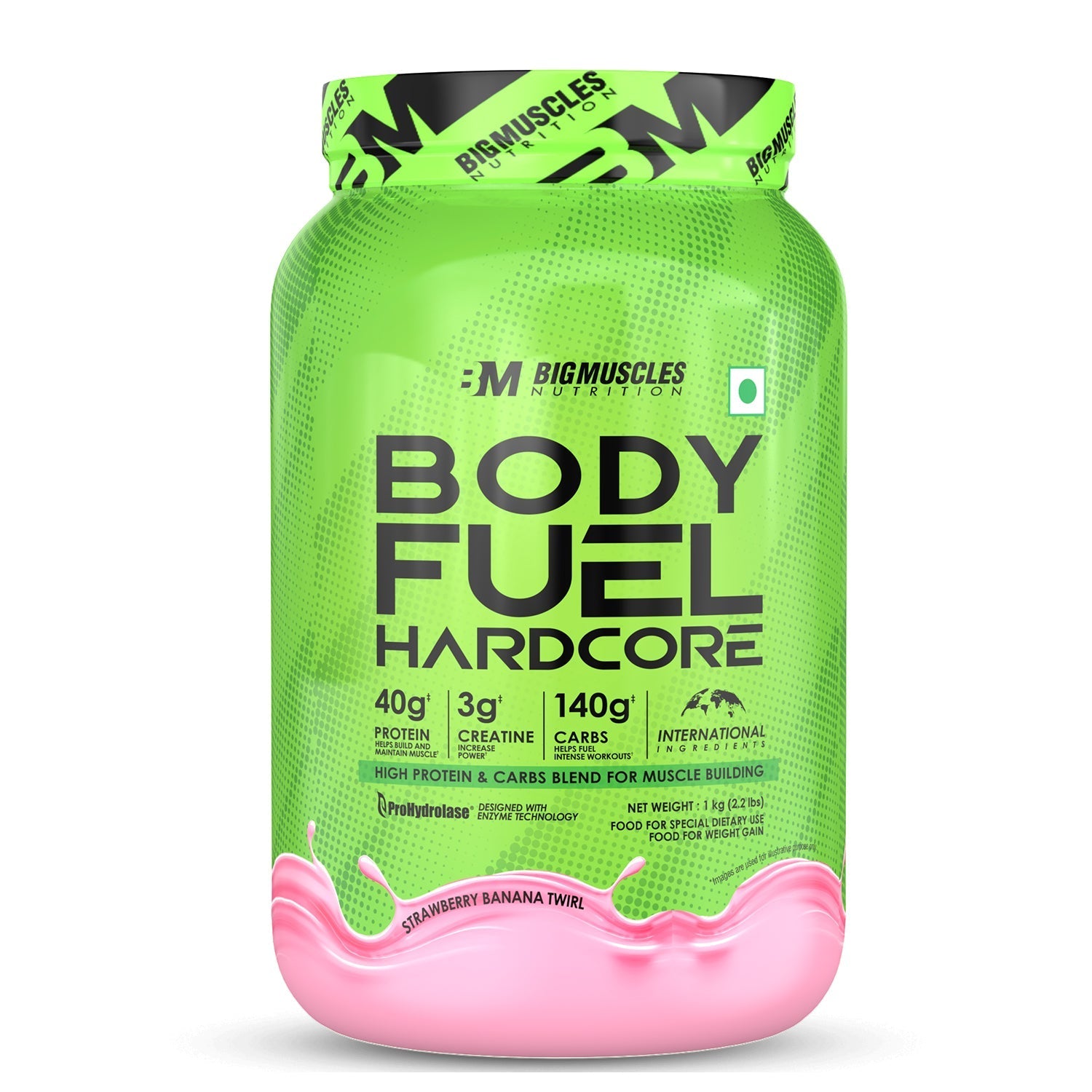 Body Fuel Hardcore Mass Gainer BigMuscles Nutrition