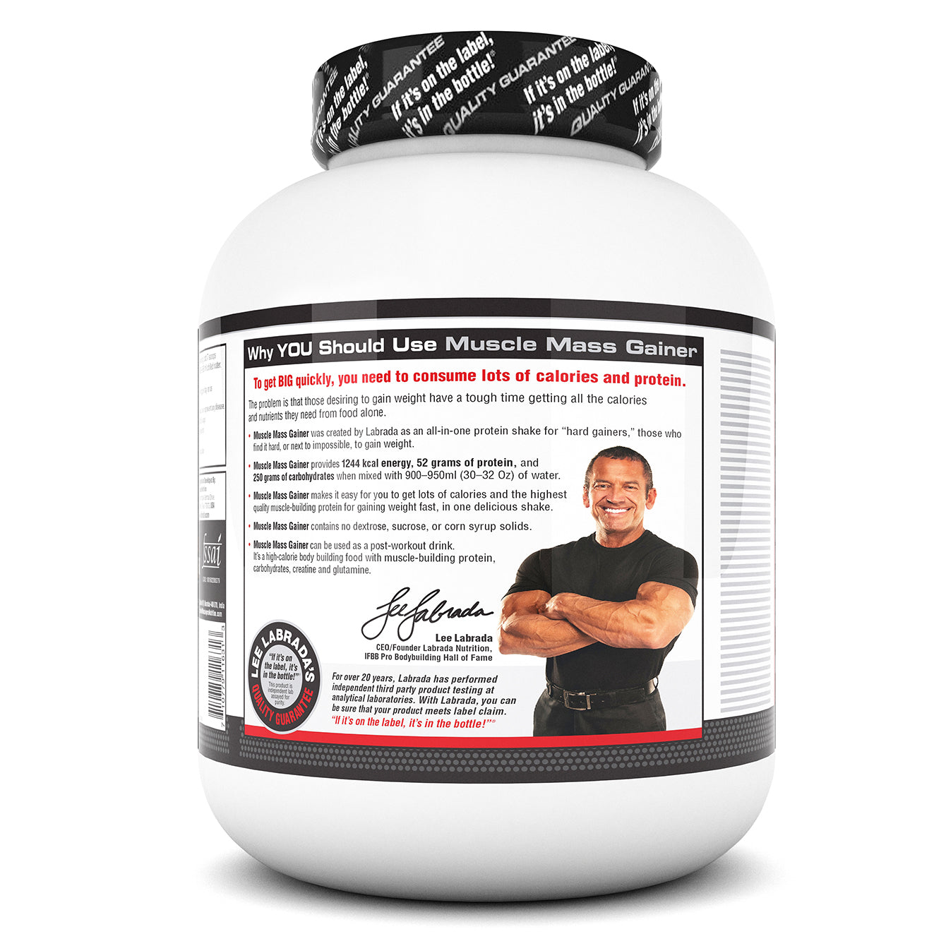 Labrada Muscle Mass Gainer Powder Protein Shake
