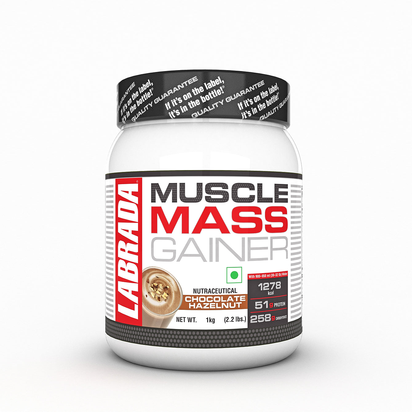 Labrada Muscle Mass Gainer Powder Protein Shake