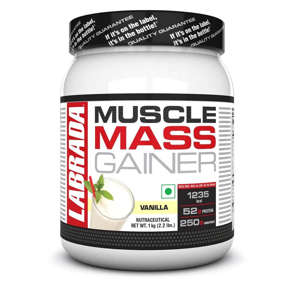 Labrada Muscle Mass Gainer Powder Protein Shake