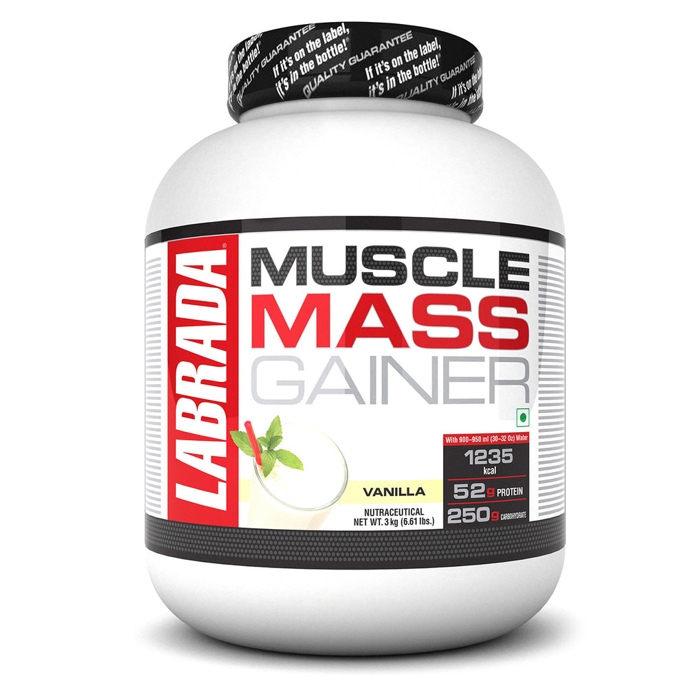 Labrada Muscle Mass Gainer Powder Protein Shake