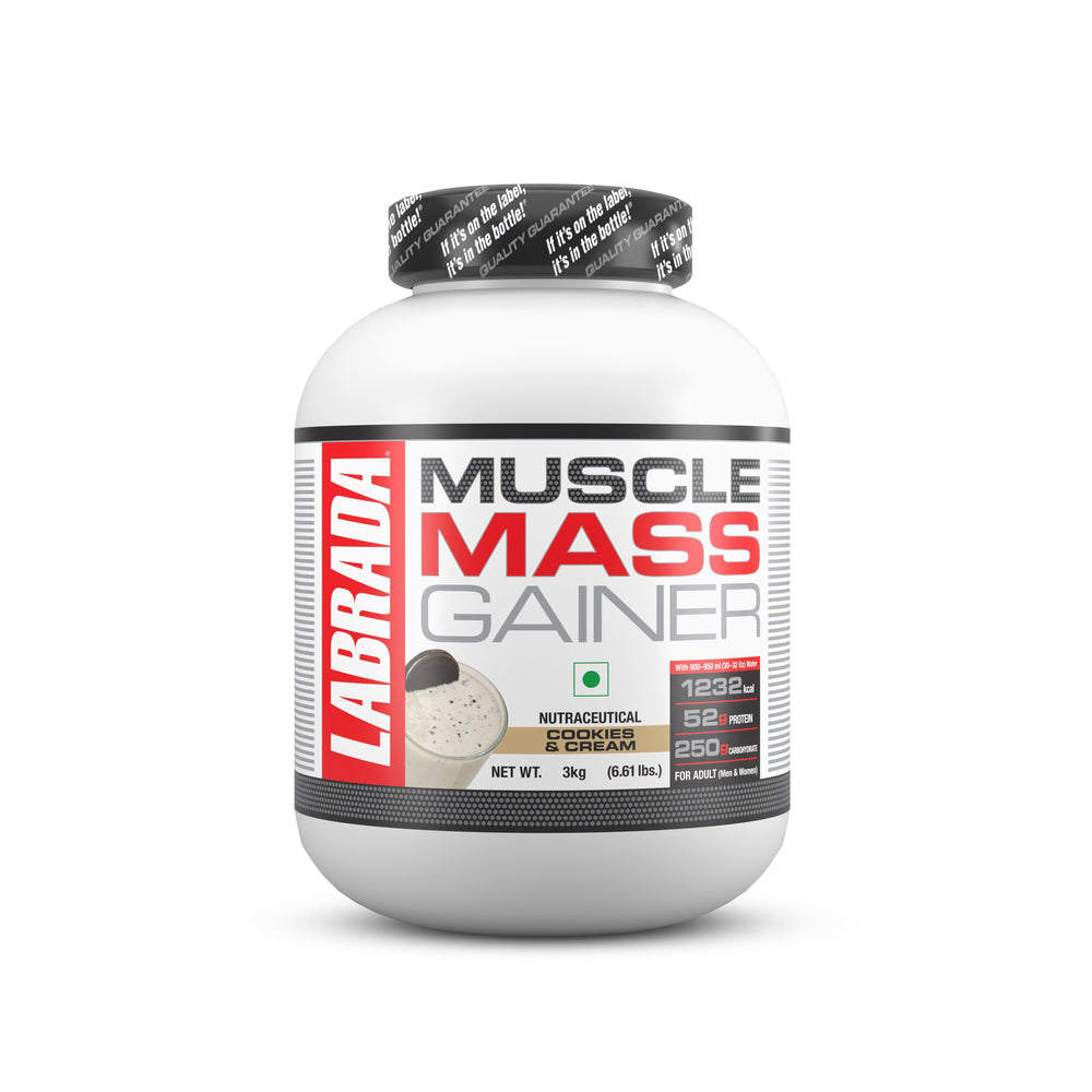 Labrada Muscle Mass Gainer Powder Protein Shake
