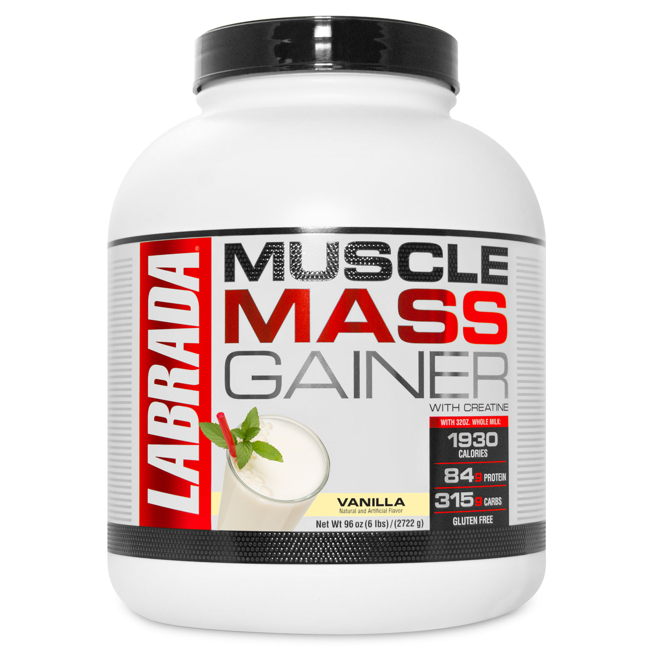 Labrada Muscle Mass Gainer Powder Protein Shake