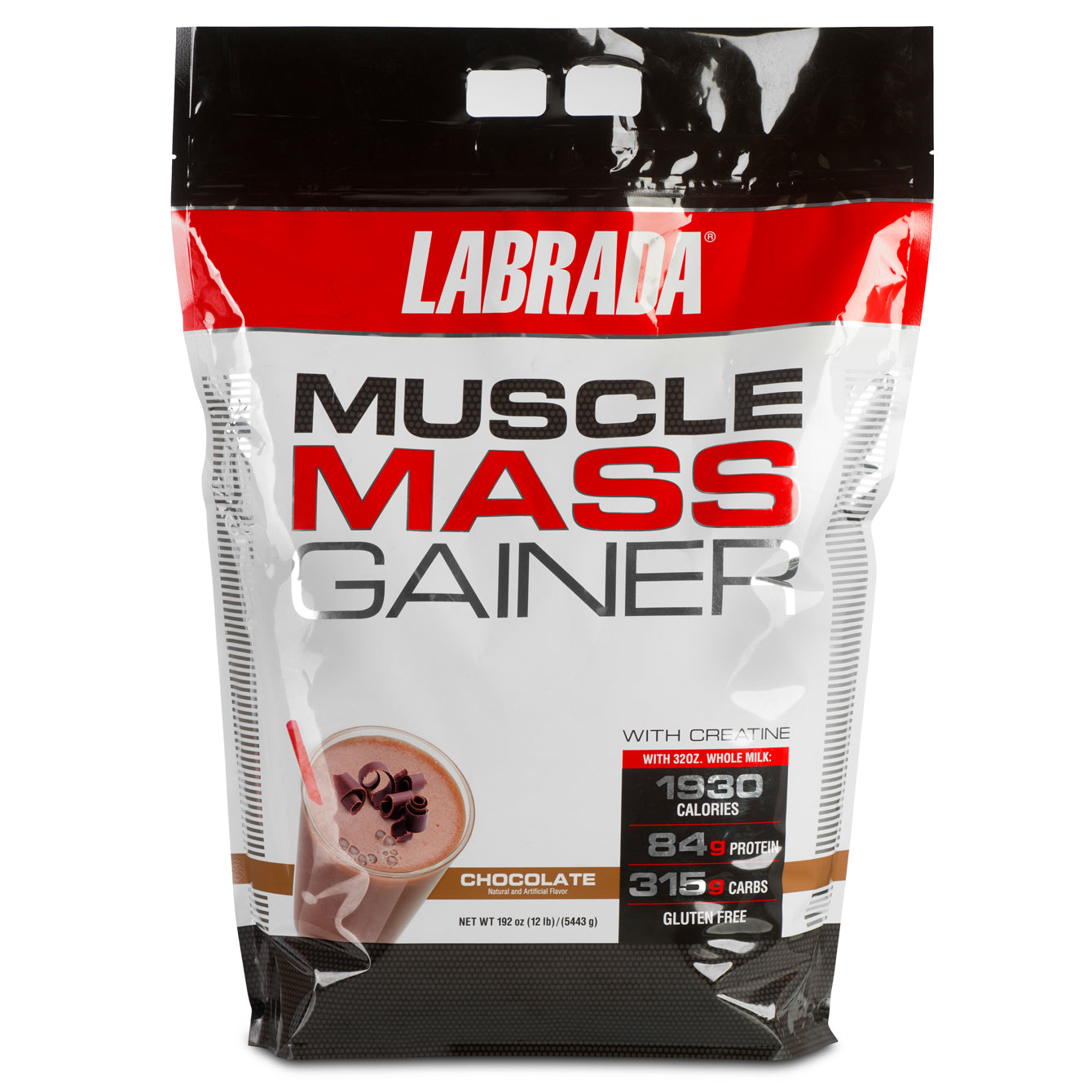 Labrada Muscle Mass Gainer Powder Protein Shake
