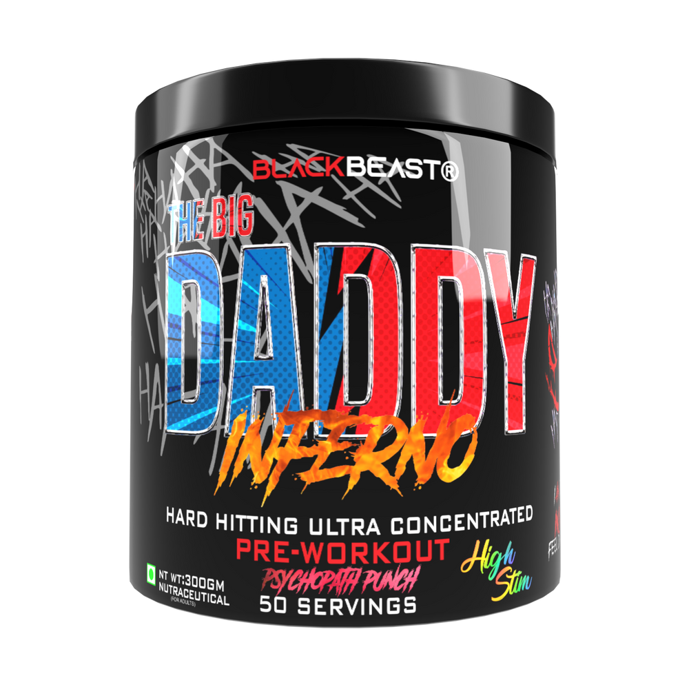 Black Beast The Big Daddy Inferno Preworkout Powder 300g