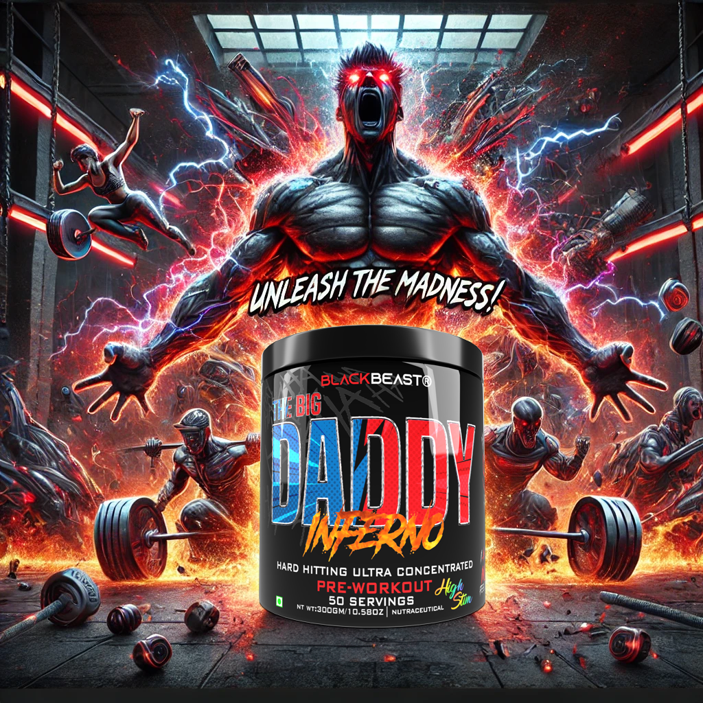 Black Beast The Big Daddy Inferno Preworkout Powder 300g