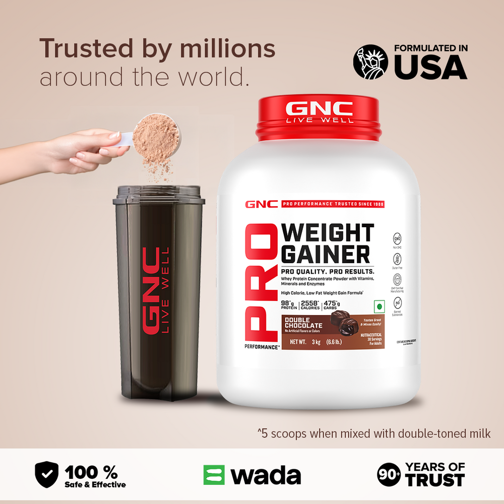 Pro Performance Weight Gainer Double Chocolate GNC