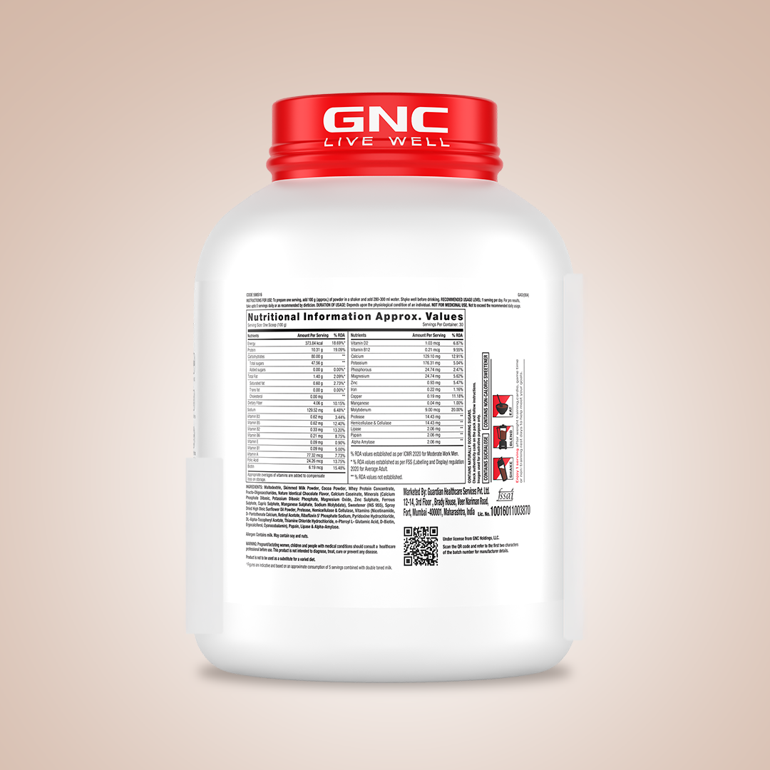Pro Performance Weight Gainer Double Chocolate GNC