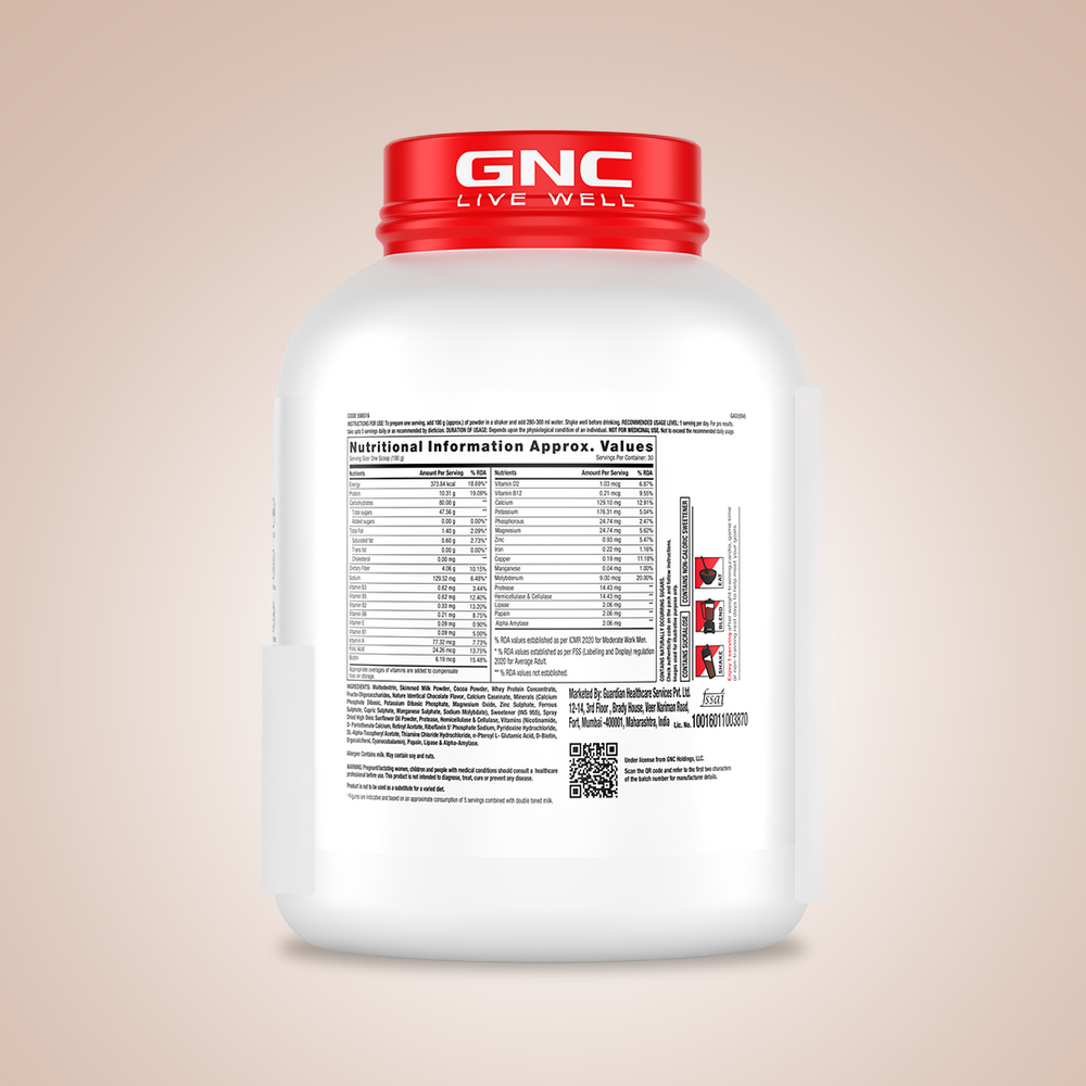 Pro Performance Weight Gainer Double Chocolate GNC