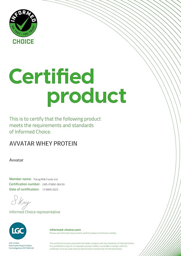 Avvatar Whey Protein Powder