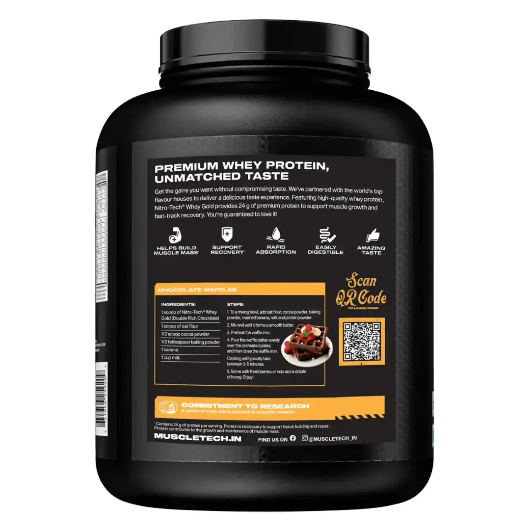 NitroTech Whey Gold Protein Powder MuscleTech