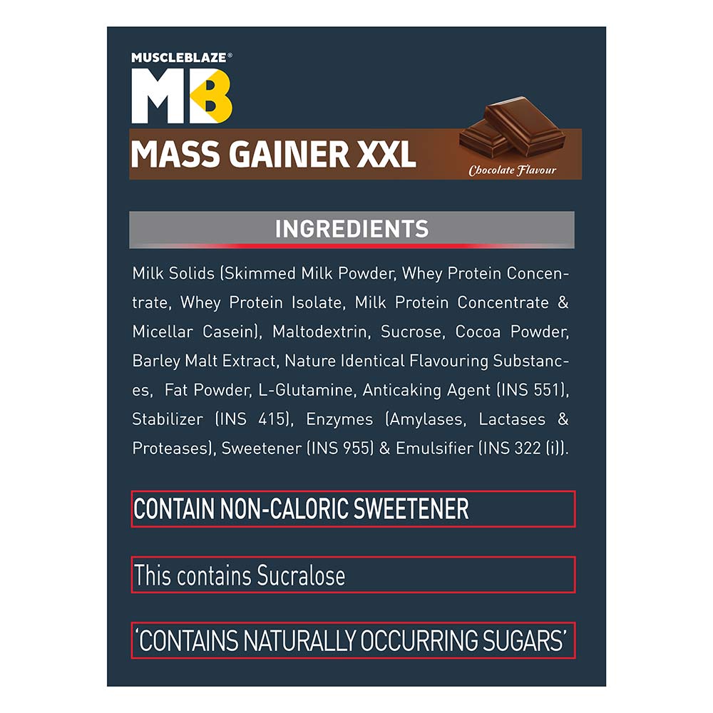 Mass Gainer XXL 5 kg MuscleBlaze