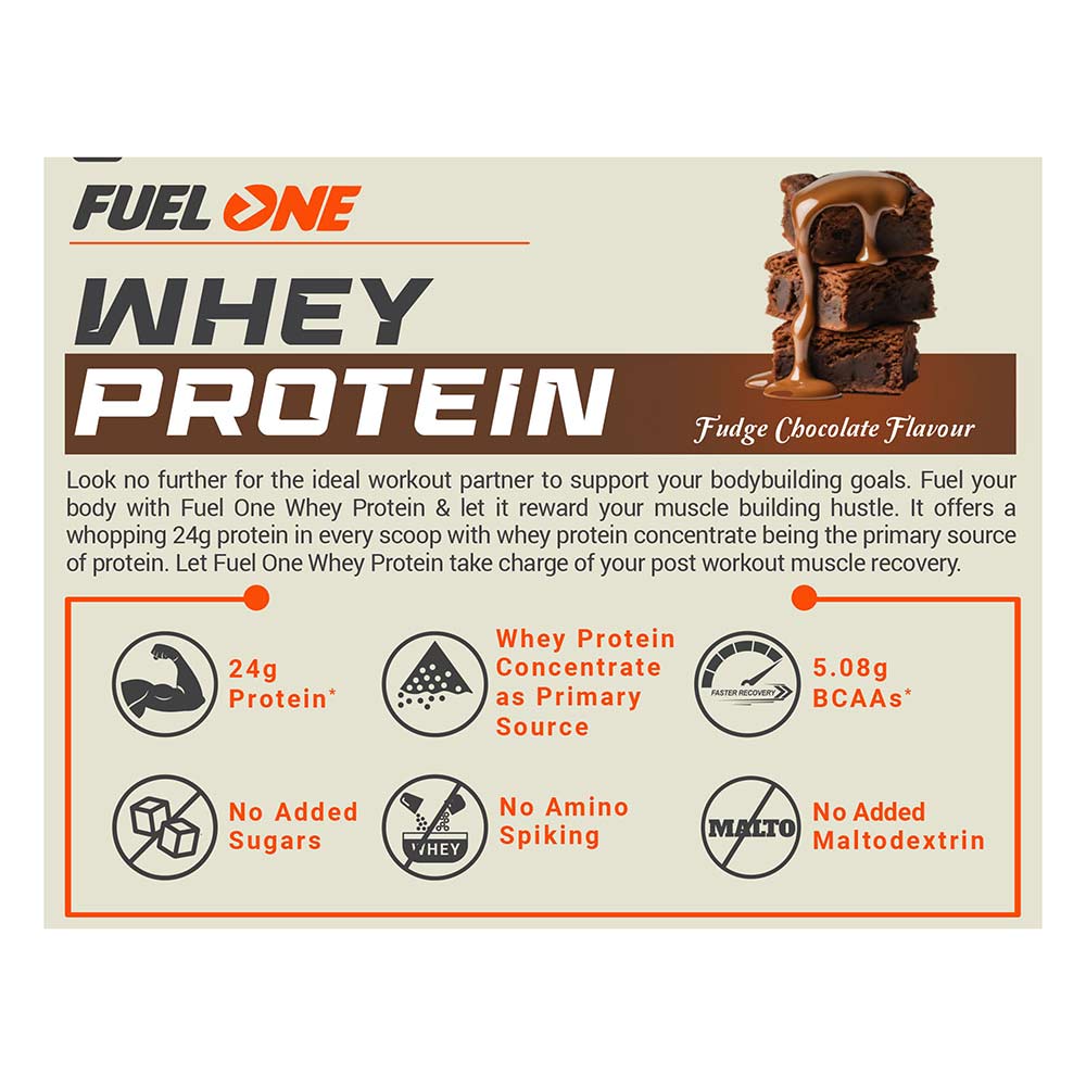 Whey Protein Powder Fudge Chocolate 1 kg