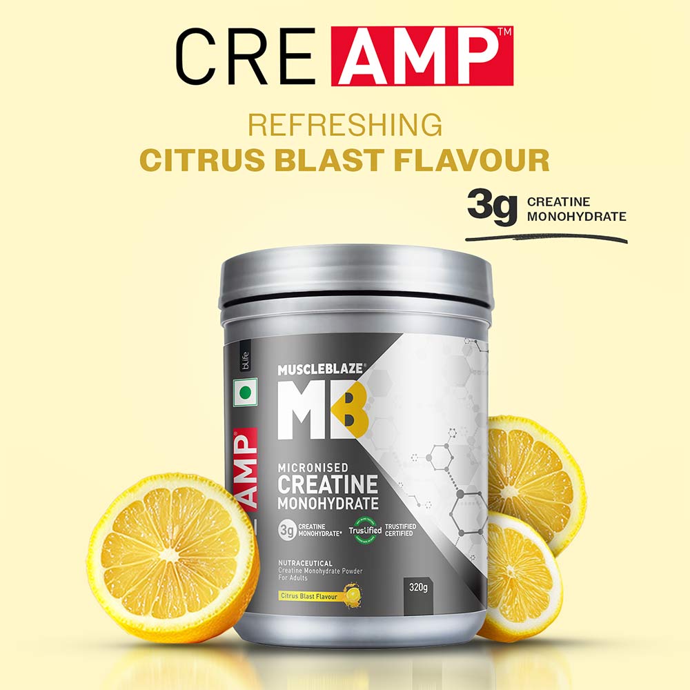 MuscleBlaze CreAMP Creatine Monohydrate Powder