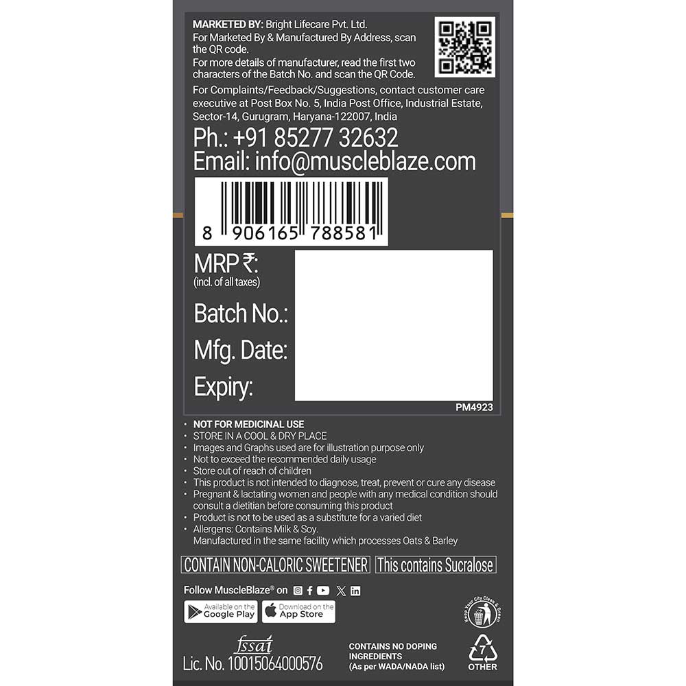 Biozyme Gold 100% Whey MuscleBlaze 2 kg