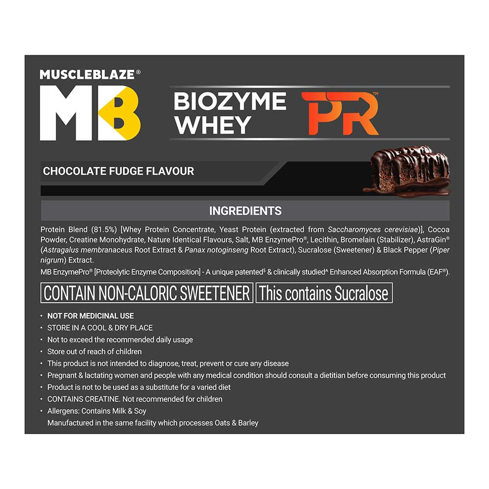 Biozyme Whey PR Protein Powder MuscleBlaze