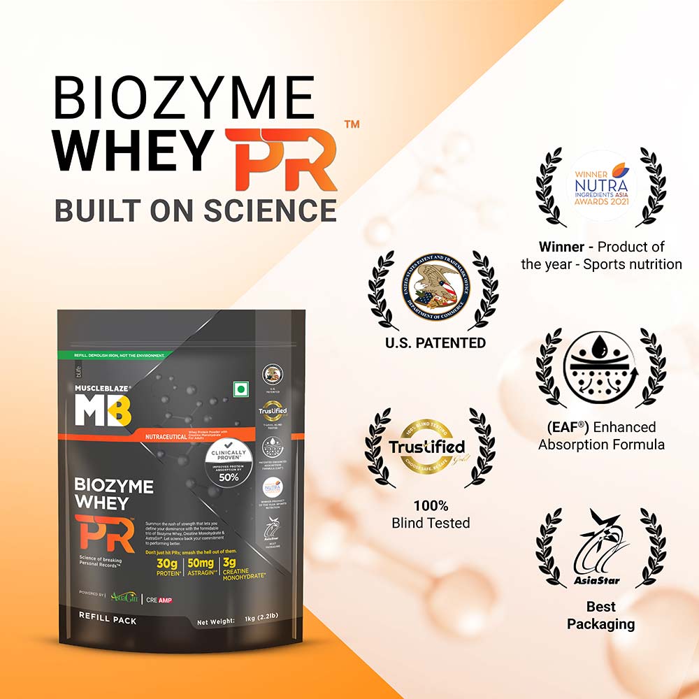 Biozyme Whey PR Protein Powder MuscleBlaze